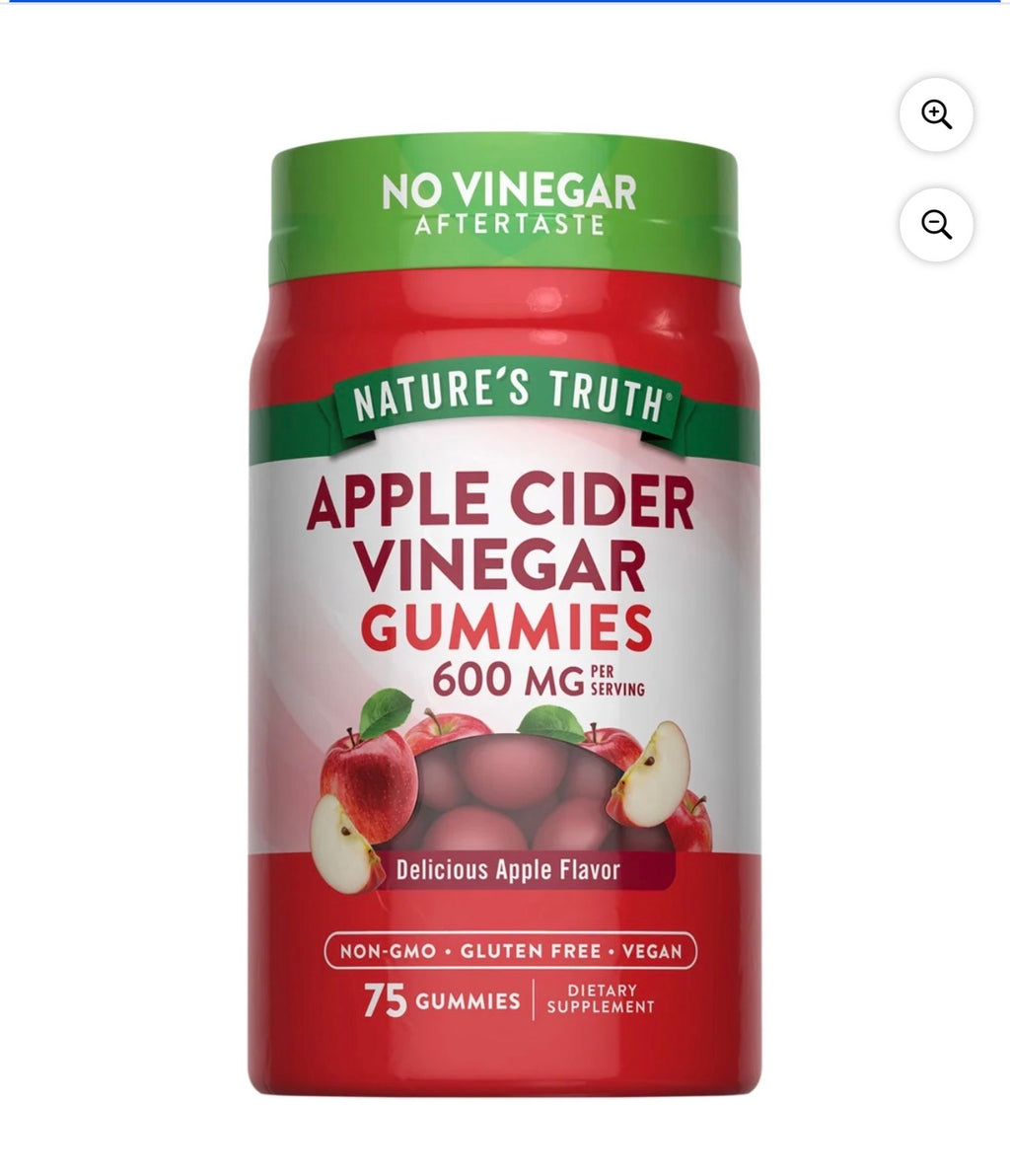 Nature's Truth Gomitas de vinagre de de manzana 600 mg