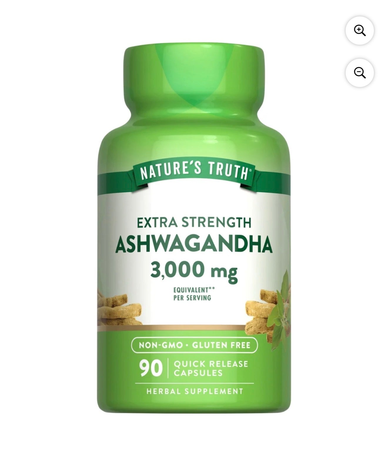 Nature's Truth Ashwagandha 3000mg 90 Cápsulas