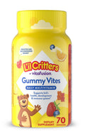 L'il Critters Gomitas Multivitamina Gomosa Diaria para Niños Mayores de 2 Años, Sabores de Frutas, 70 Unidades