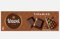 Barra de chocolate, gigante, italiano, sabor tiramisú
