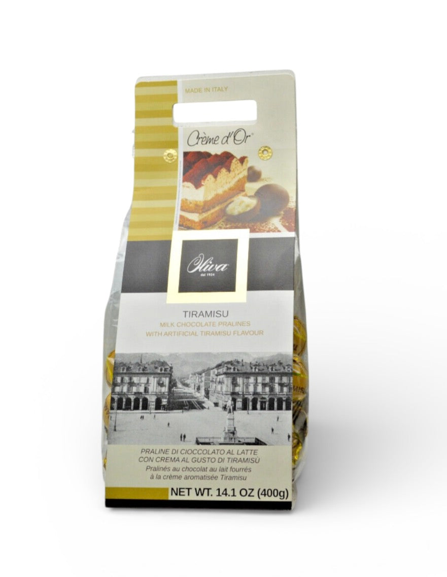 Chocolates italianos sabor tiramisú