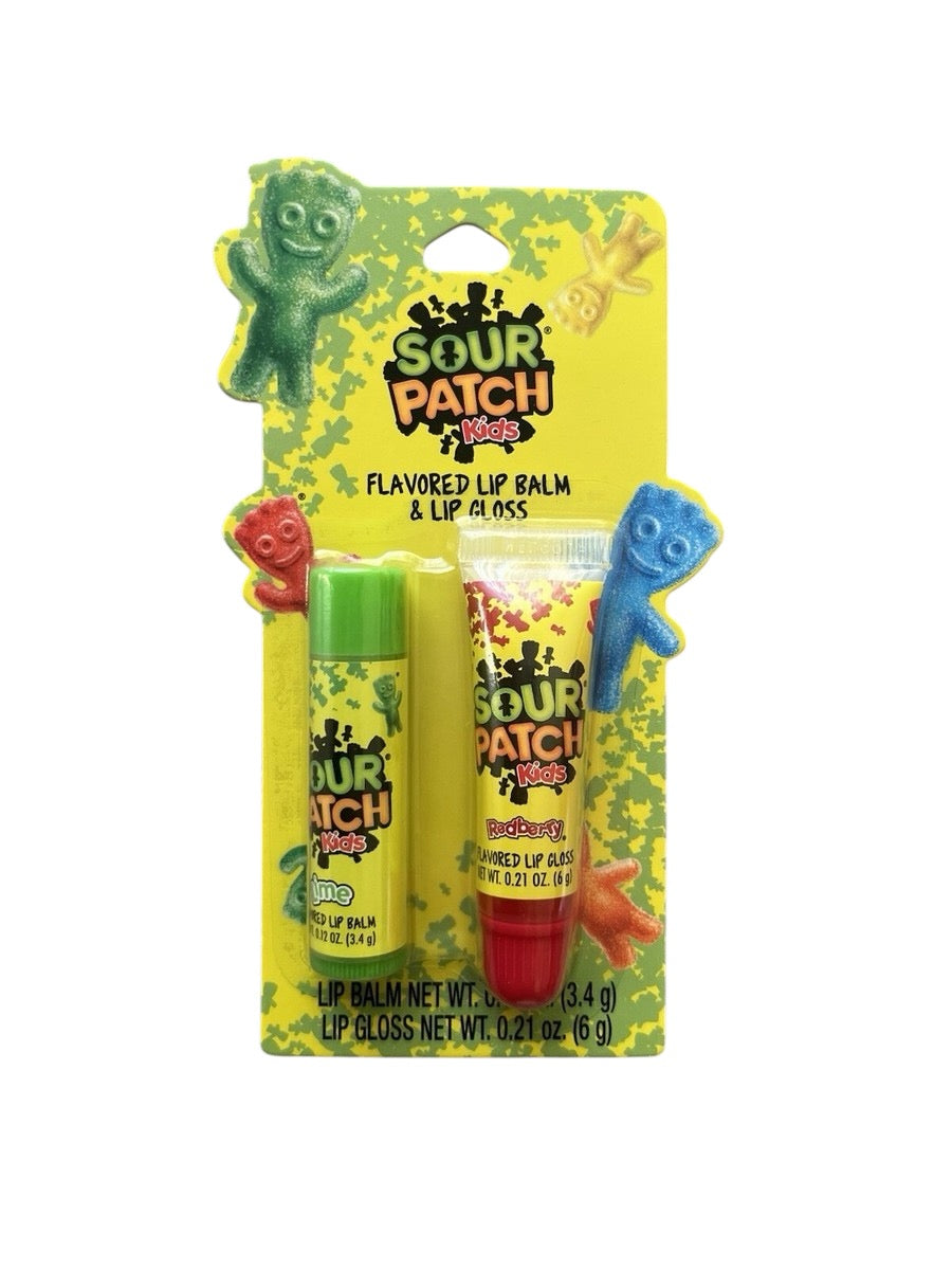Set de bálsamos sabor Sour Patch Kids