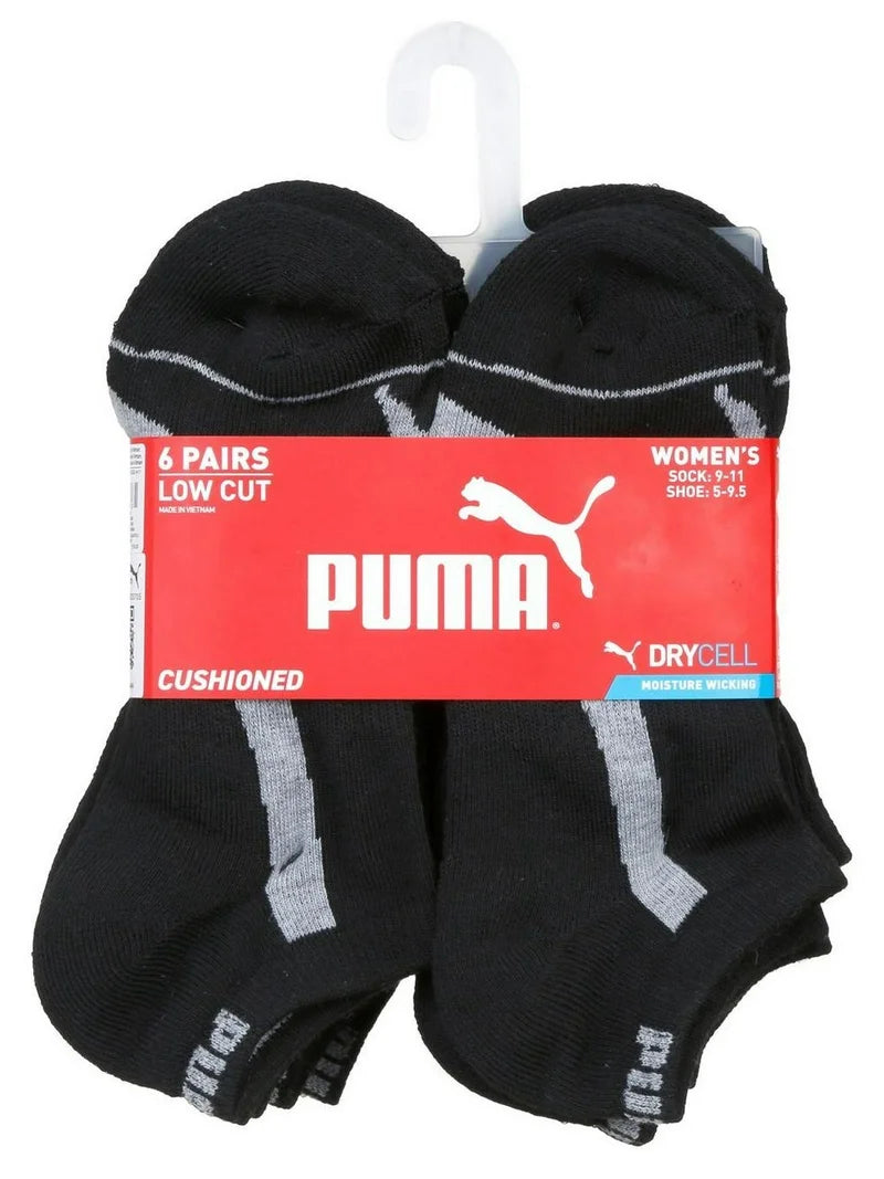 PUMA Pack de 6 Calcetines para Mujer