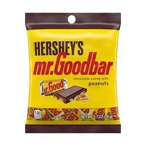 Hershey's Mr. Goodbar Chocolate Candy With Peanuts,