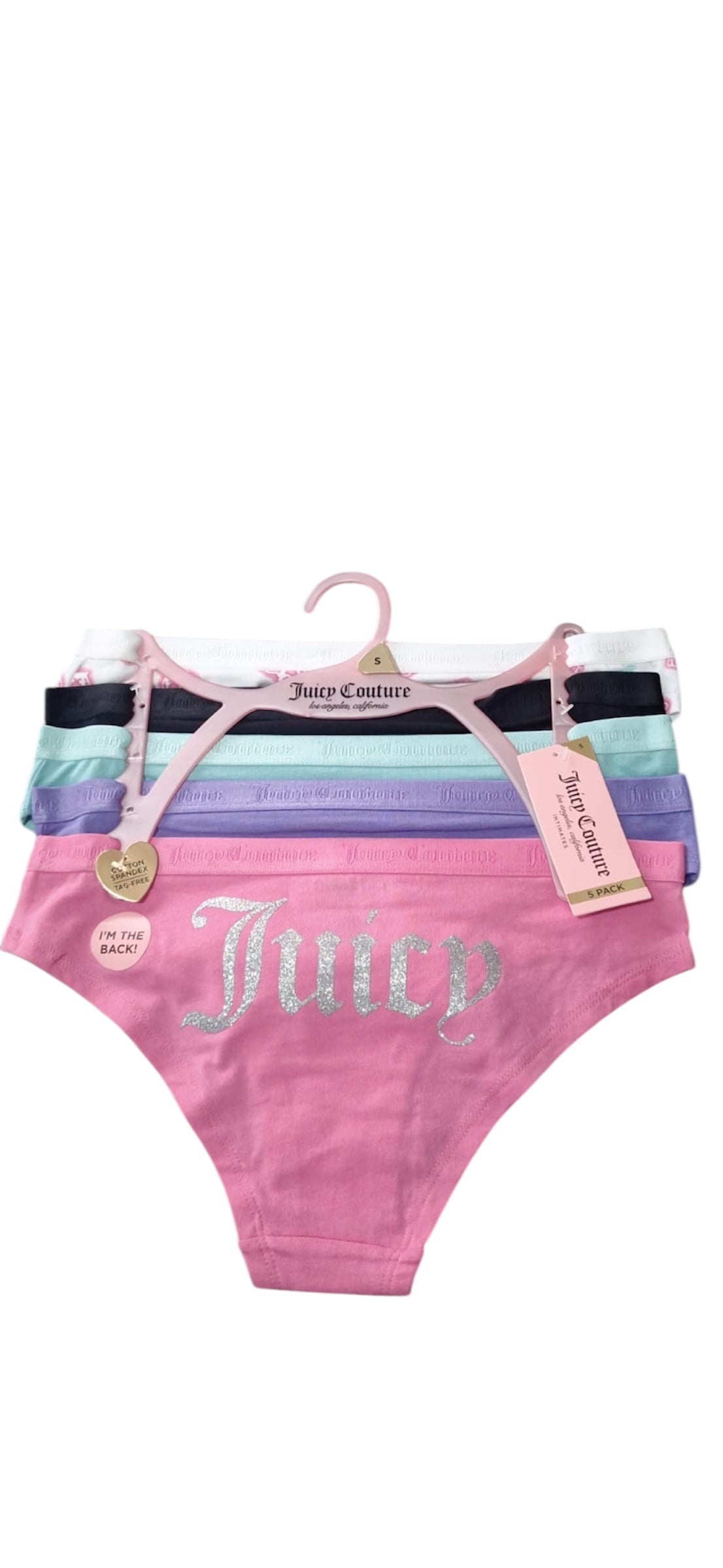 Set de 5 panties juicy couture
